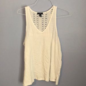 Gap V neck White Tank